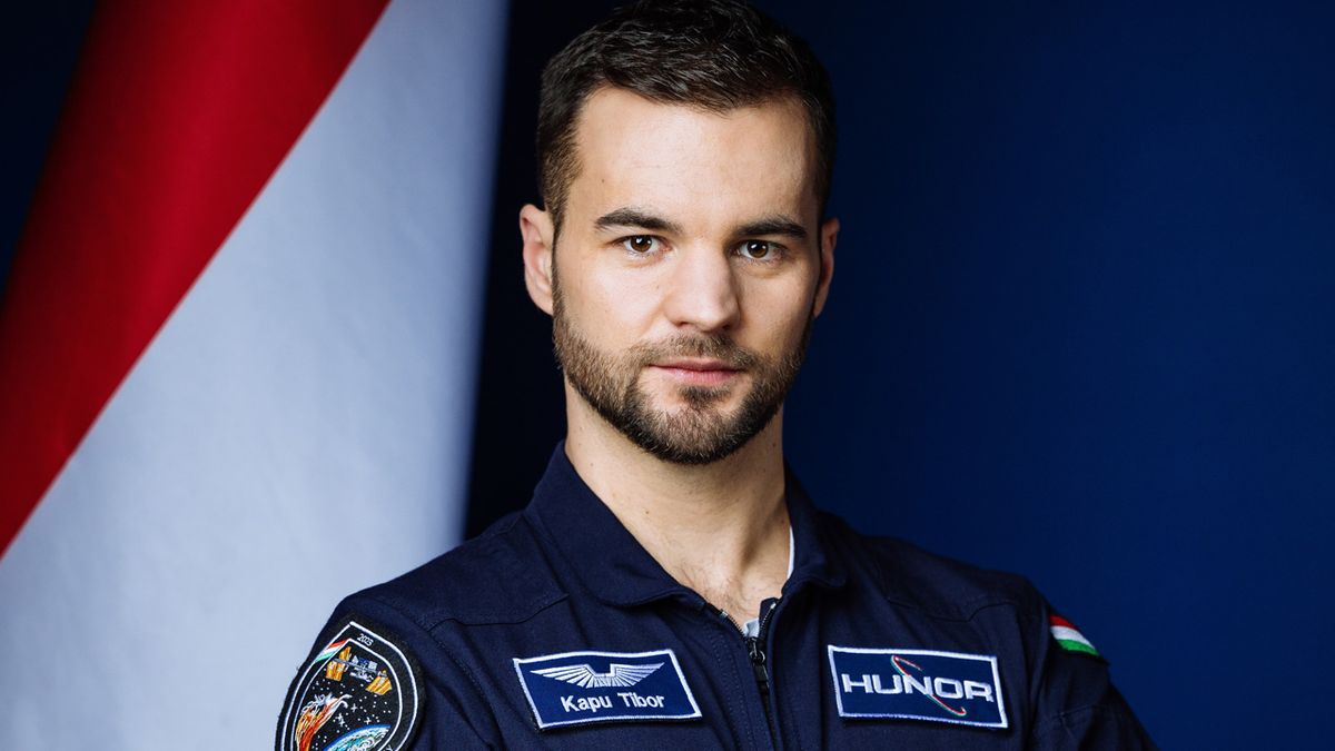 Az ISS fedélzetén Kapu Tibor több mint hatvan tudományos kísérletben vett részt Fotó: KKM