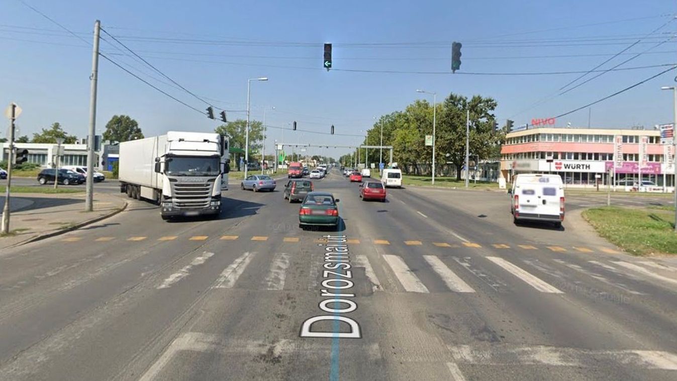 Csaknem két hétig forgalomkorlátozásra kell számítani a Dorozsmai úton