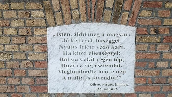 Dóm téri Pantheon: A Himnusz költője Kölcsey Ferenc