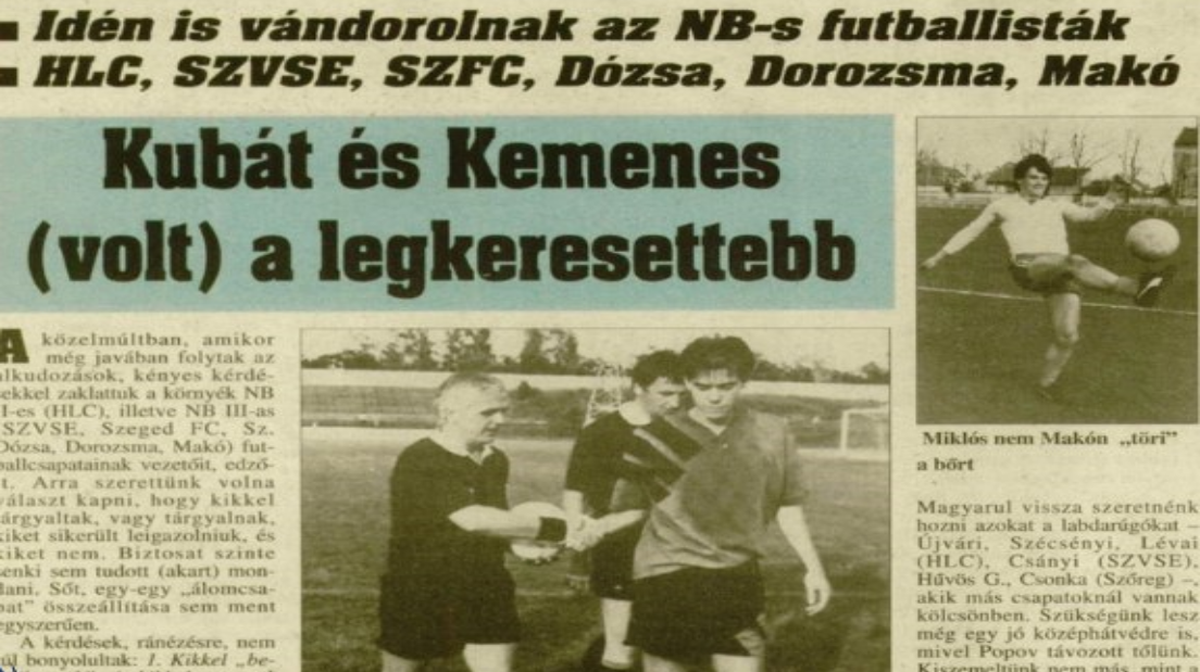 Kemenes Zoltán mesélt karrierjéről.