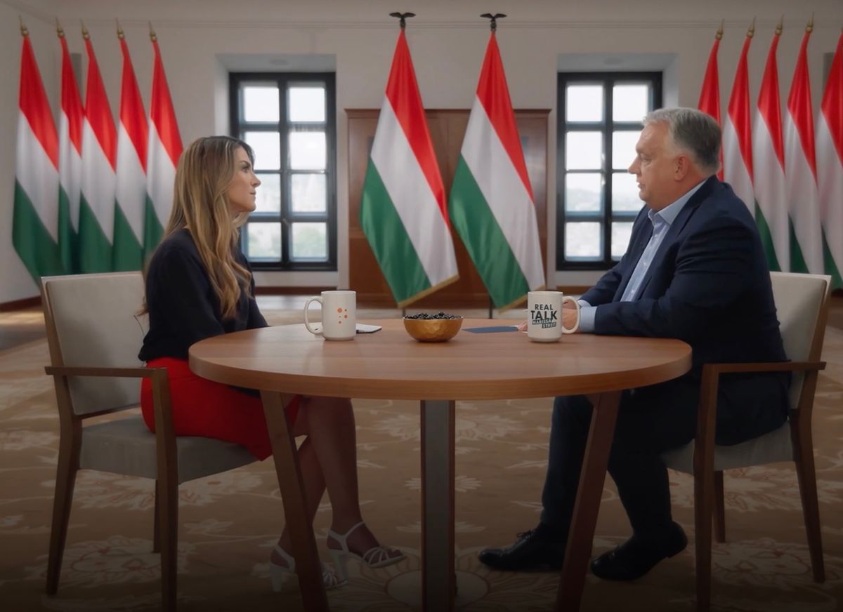 Orbán Viktor Marissa Streit-nek adott interjút Fotó: PragerU - képernyőkép