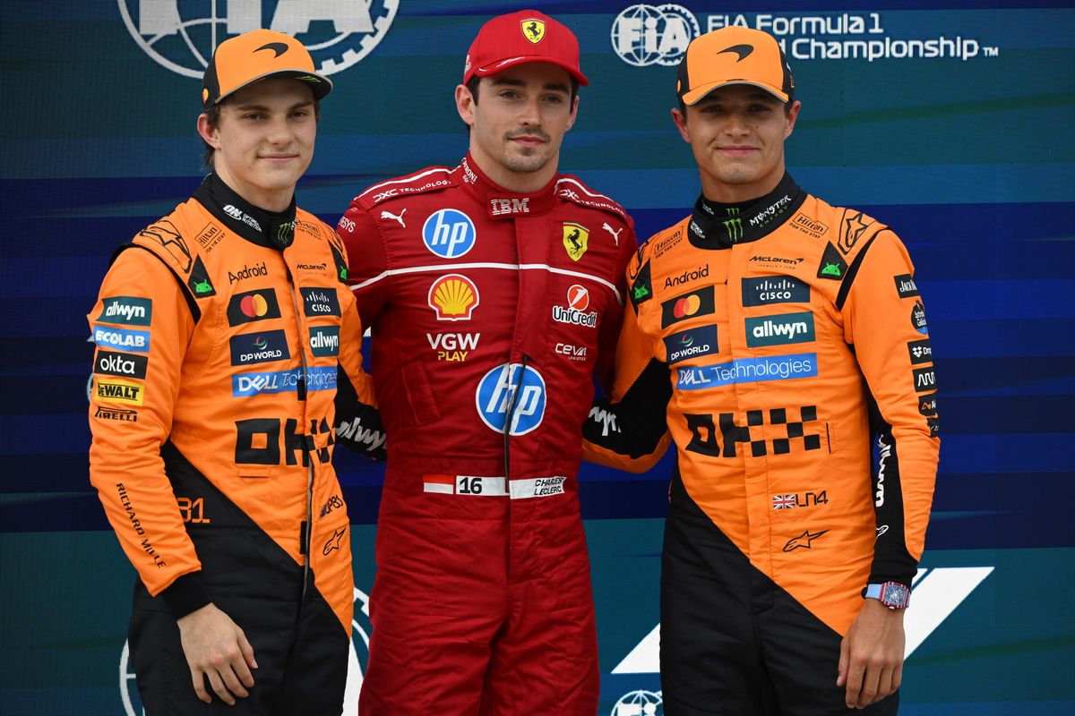 PIASTRI, Oscar; LECLERC, Charles; NORRIS, Lando