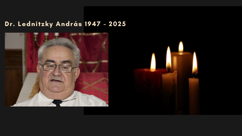 Elhunyt Dr. Lednitzky András Fotó: SZTE honlapja. 