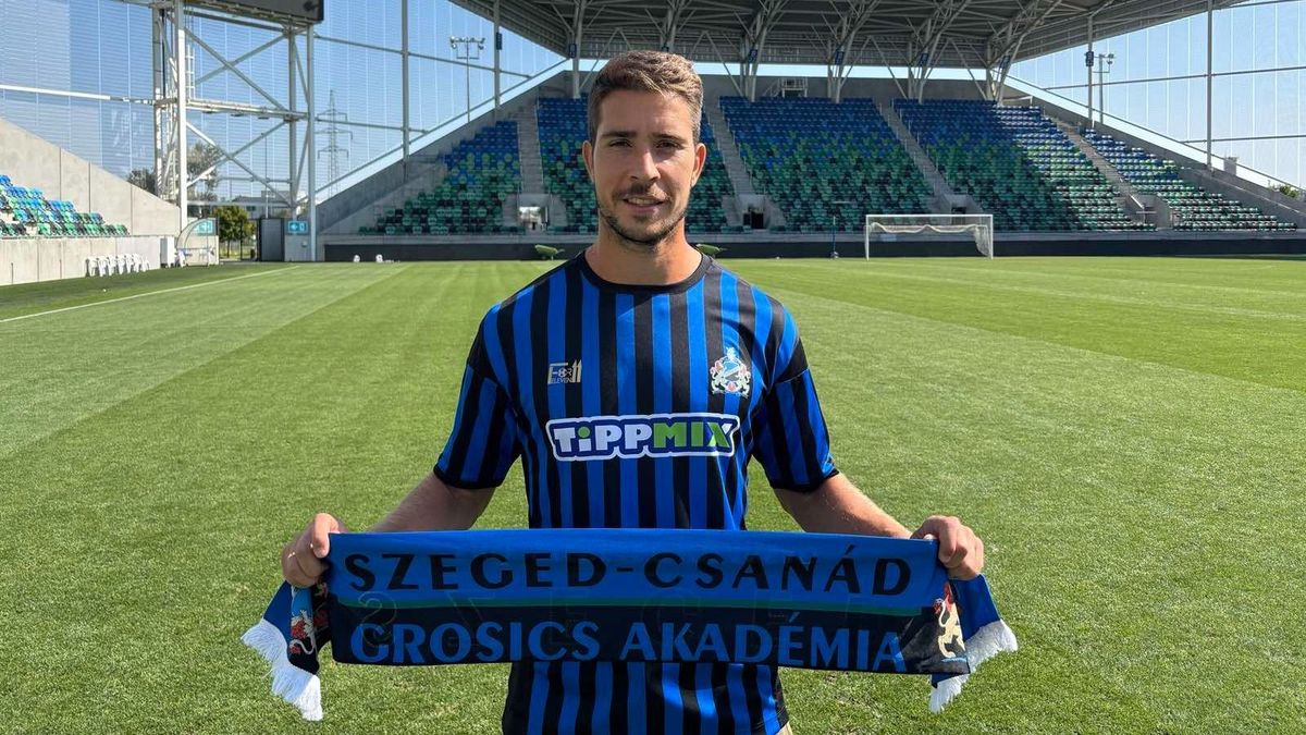 Vágó Levente Szegeden folytatja pályafutását. (Fotó: Szeged-Csanád GA)