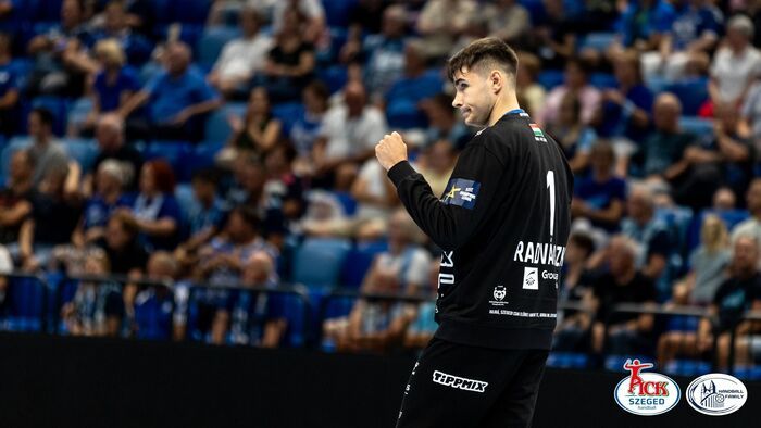 "Örök emlék marad" - a Pick Szeged fiatal kapusa arról, hogy a nevét skandálták
