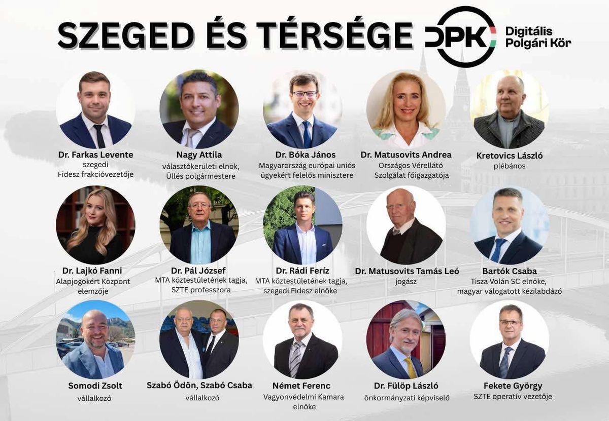 Rangos, a magyar érdekért és Szeged jövőjéért tenni akaró polgárok alkottak Digitális Polgári Kört, várják a csatlakozókat