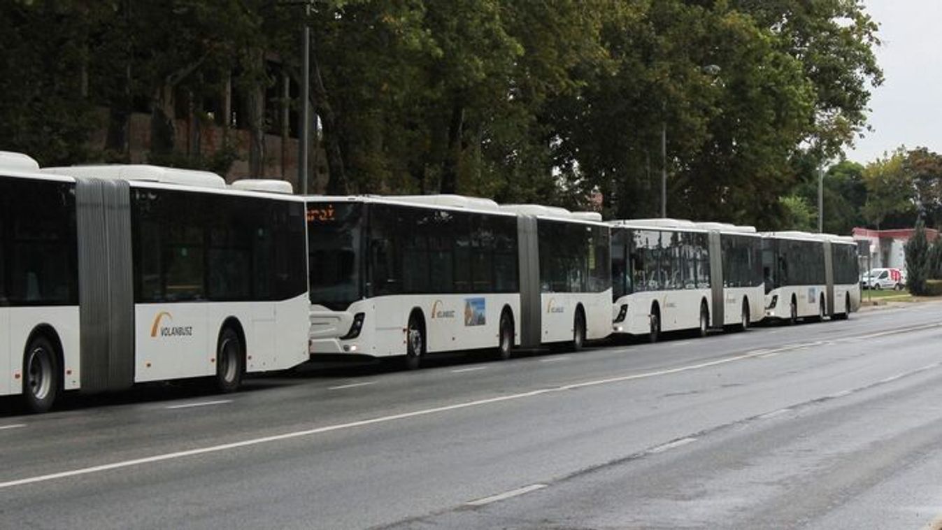 Fiatal buszflotta javítja a szegedi utazási komfortot