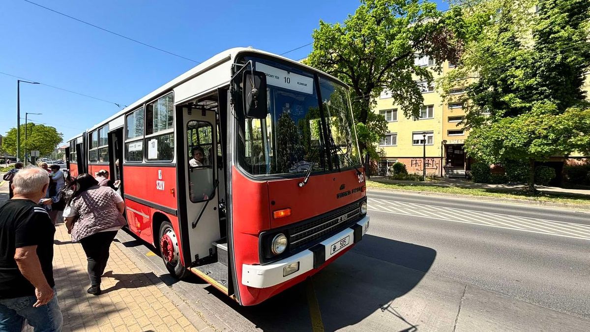 A nosztalgia troli újra útra kel Szegeden Fotó: SzegedMa archív