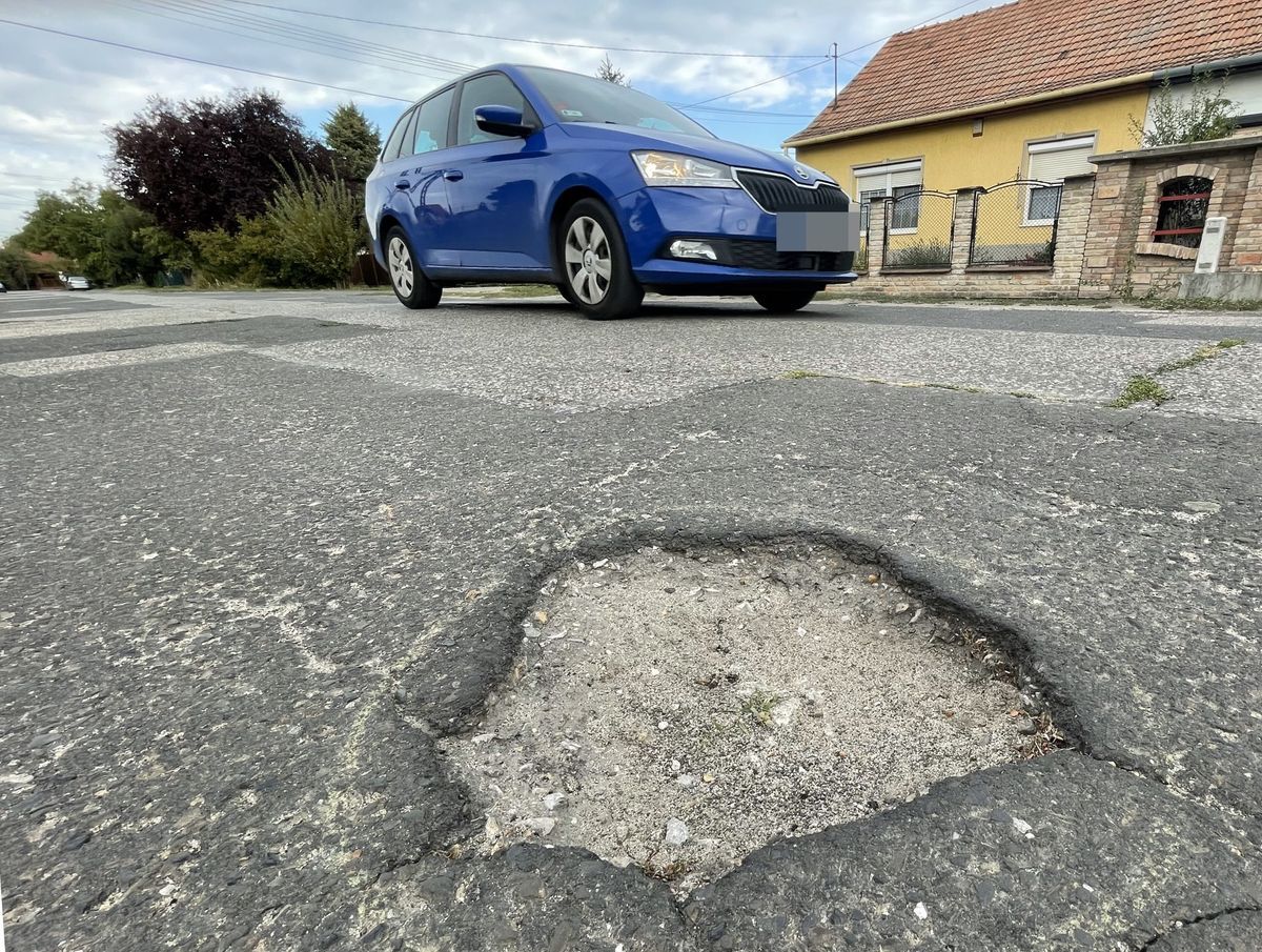 Rossz utak miatt forrnak az indulatok Fotó: Délmagyar