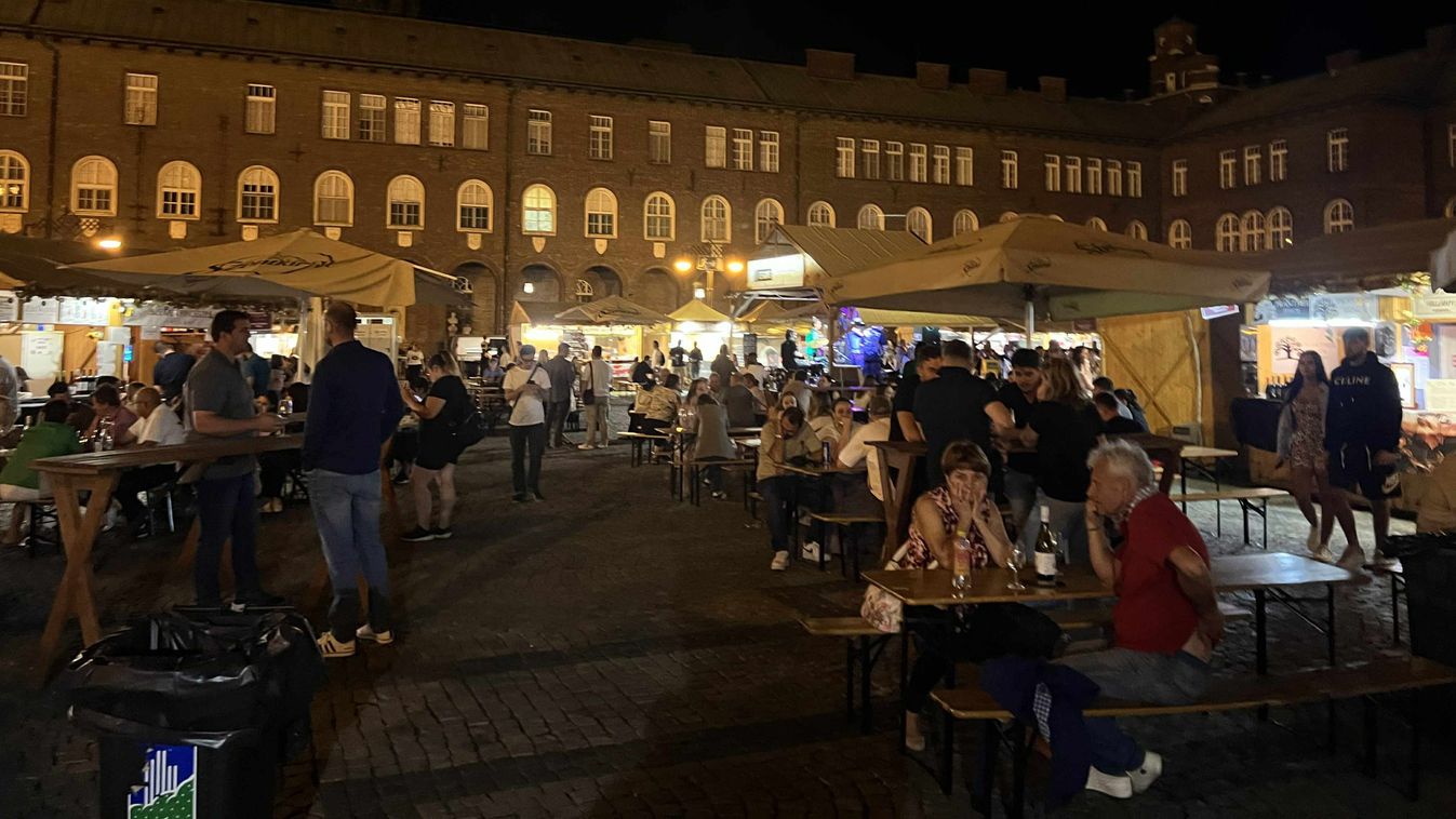 A szombati pezsgés után vasárnap lecsendesedett a Bortér