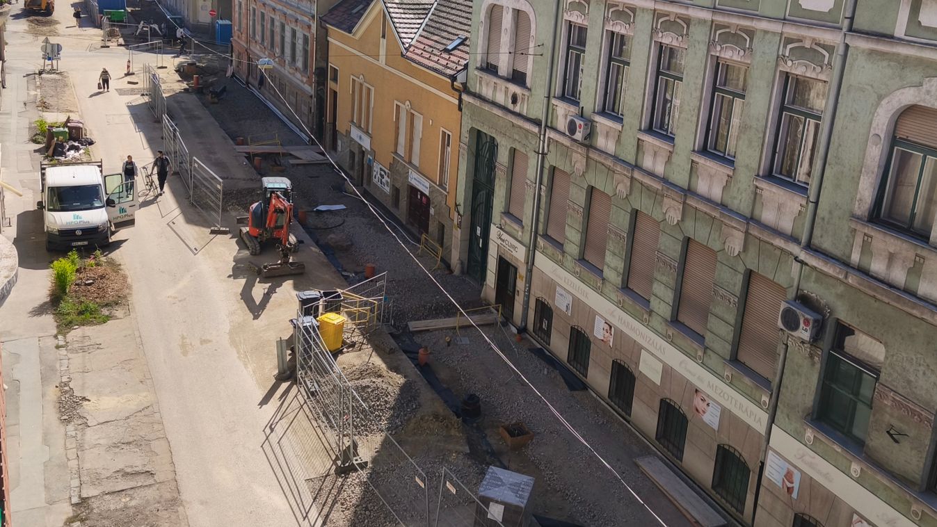 Új fázisba lép a Gogol utca felújítása, ismét változik a forgalmi rend +videó