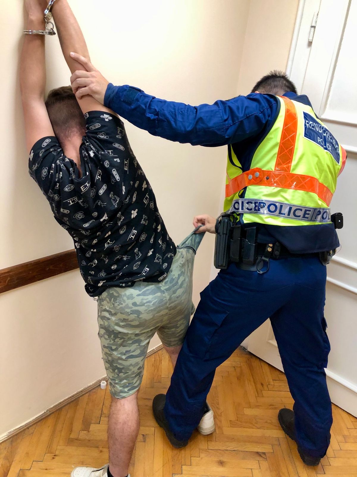 A borzalmas erőszak elkövetőit a rendőrség egy napon belül azonosította. (Fotó: Csongrád-Csanád vármagyei rendőrség)