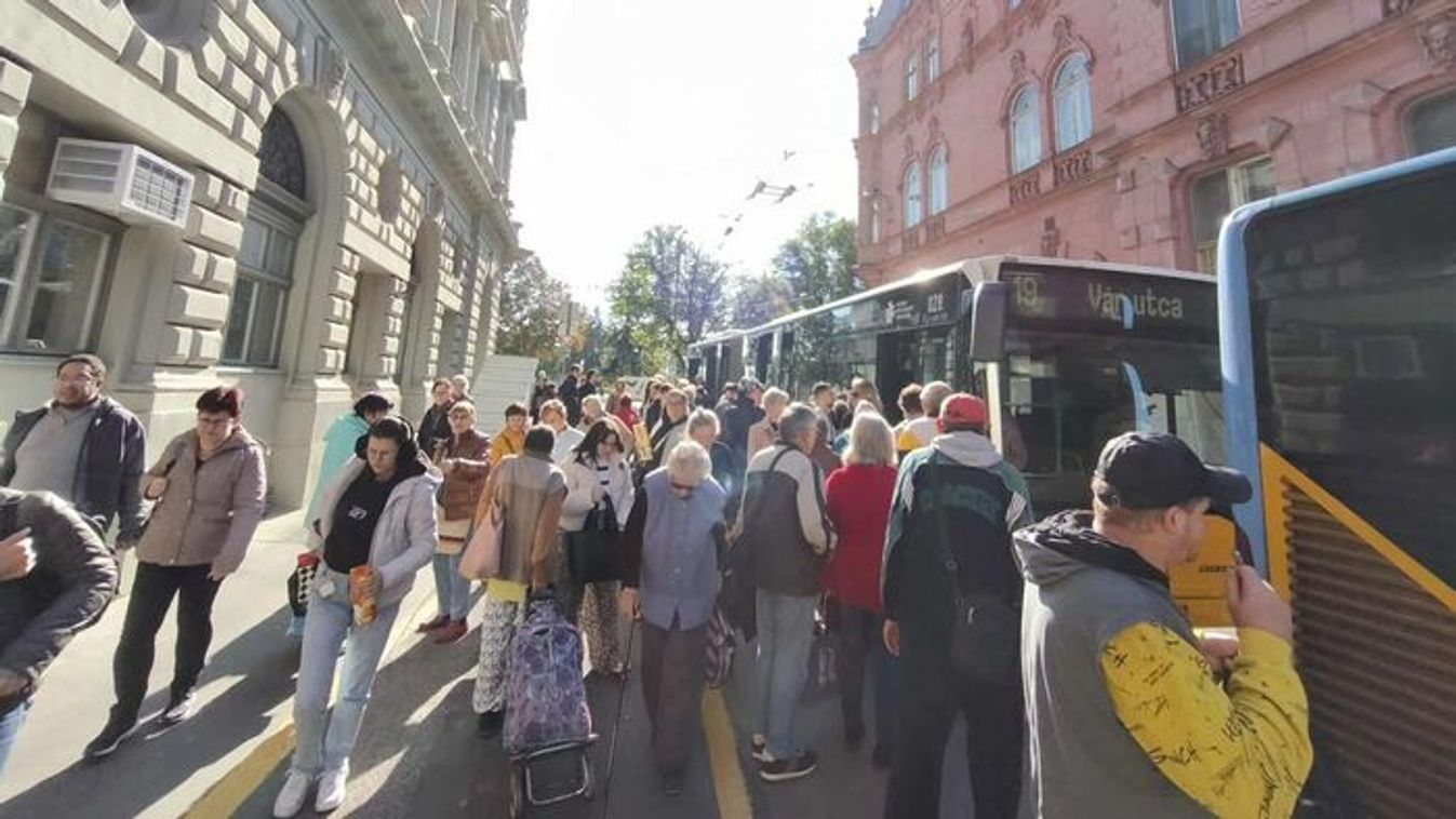 Kulcsfontosságú vonalakat érintő forgalmi zavar támadt Szegeden
