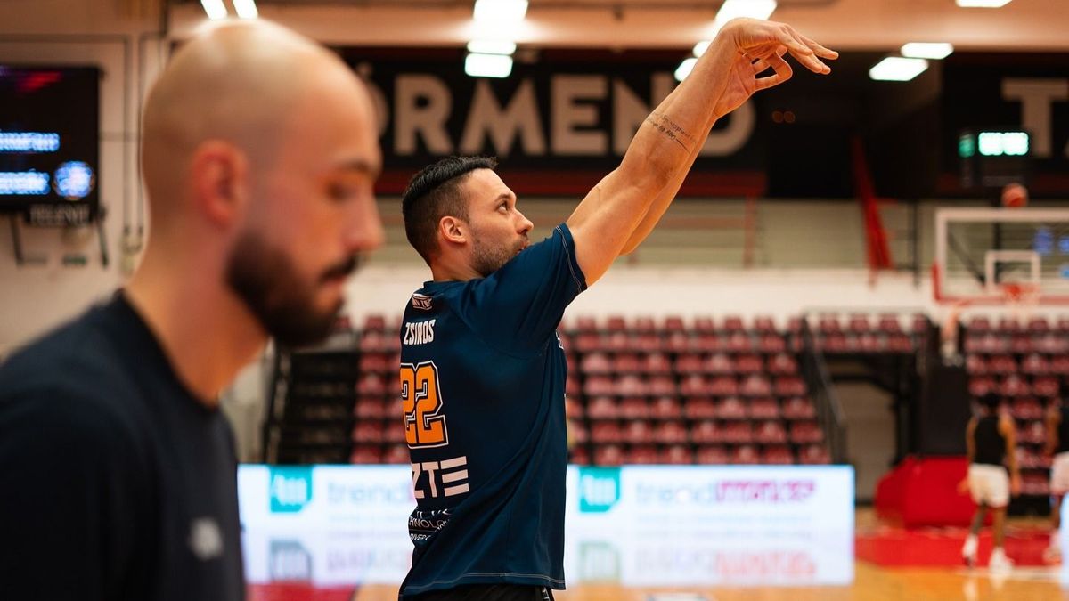 Zsíros Péter visszatért, azonban a szegediek pont nélkül maradtak. (Fotó: SZTE-Szedeák)