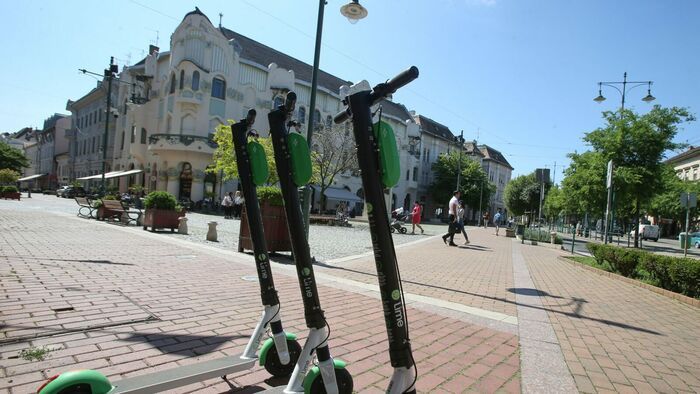 Szegeden ezért büntethetnek meg a Lime rolleren