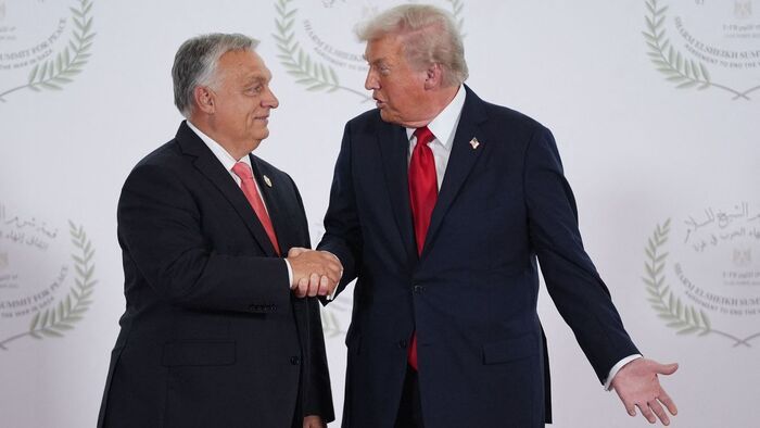 Orbán Viktor a békecsúcson, személyes találkozó Trumppal +videó