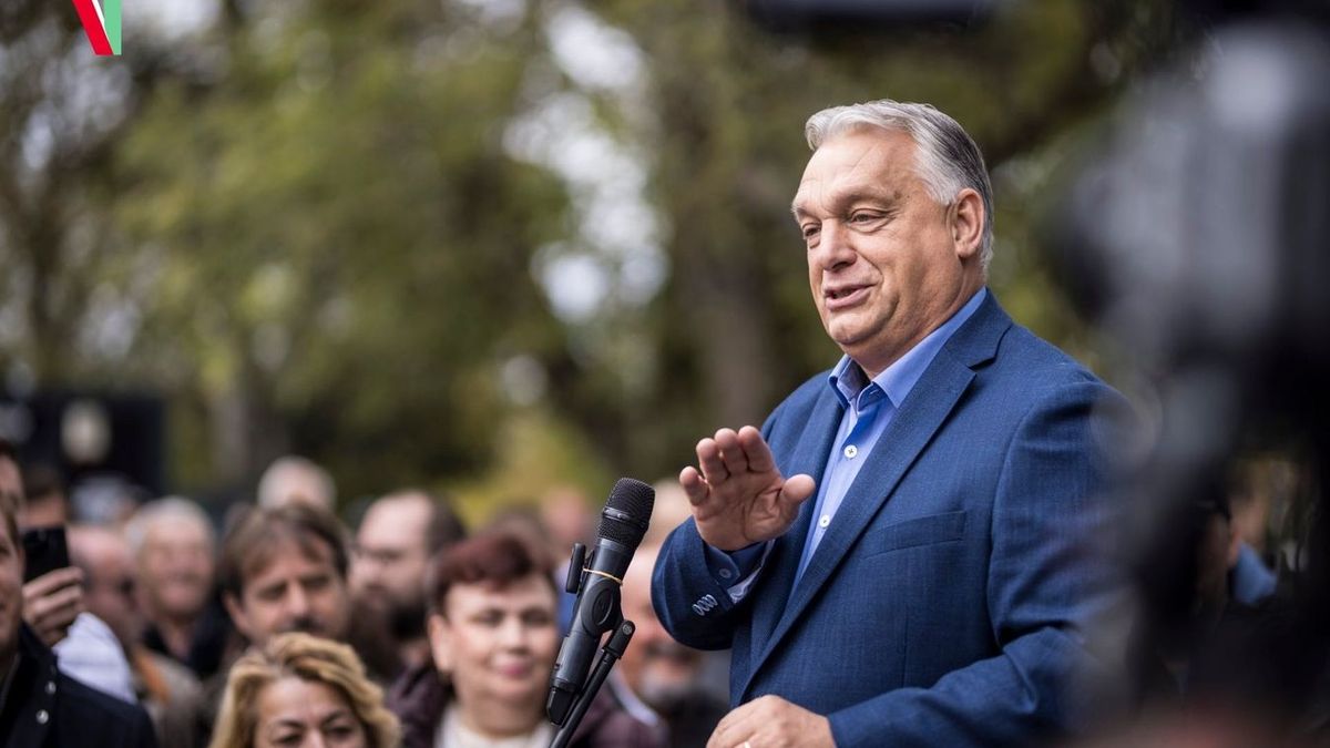 A miniszterelnök szerint a nyugdíj megadóztatása tipikus baloldali gazdasági program. Fotó: Orbán Viktor/Facebook