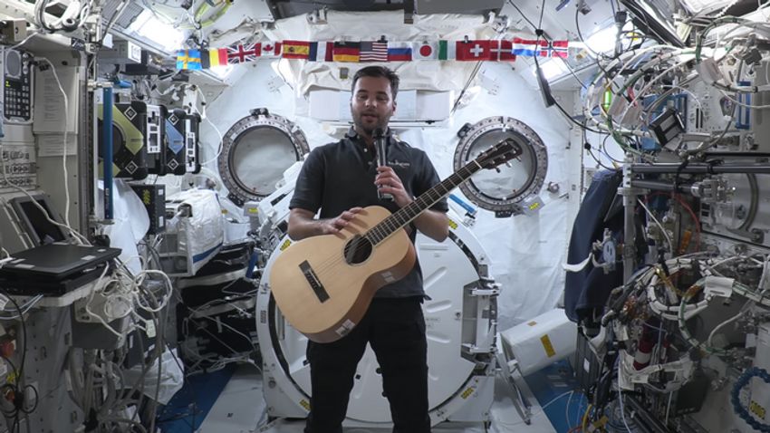 Így csempészték bele a szegedi diákok hangját Kapu Tibor világűrbe küldött üzenetébe