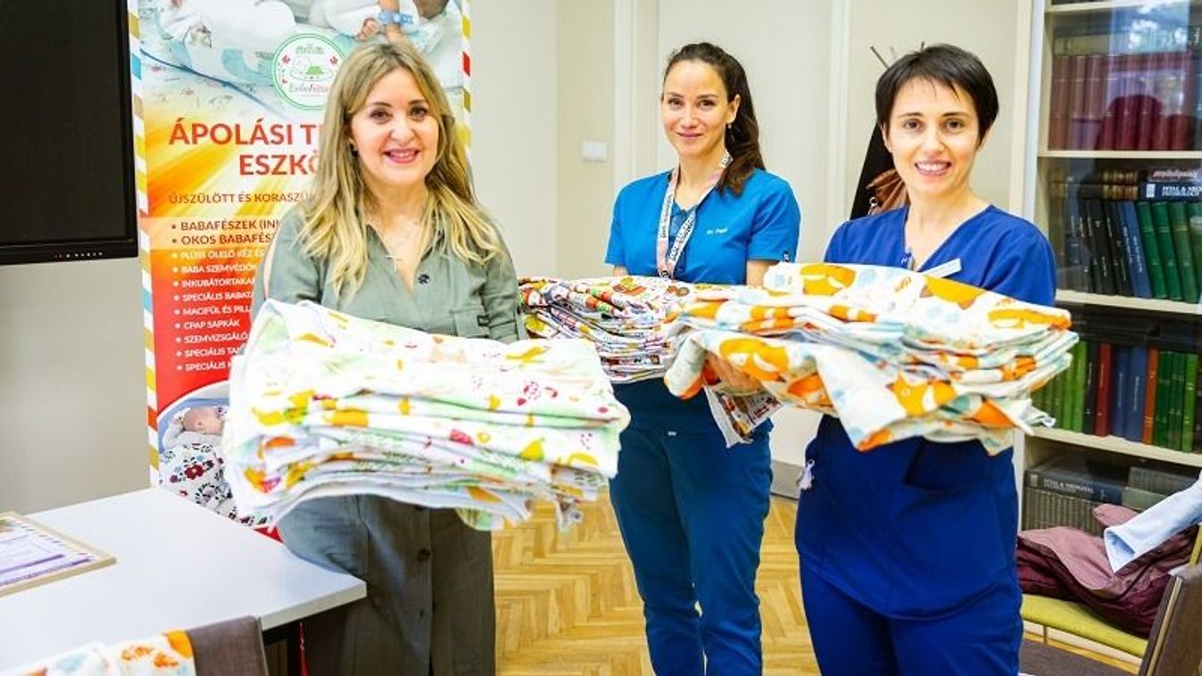 Új inkubátor takarók vigyáznak a szegedi koraszülöttekre