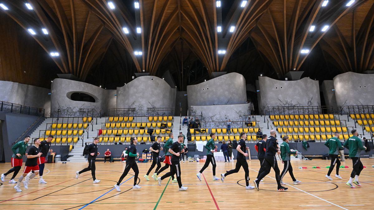 Elkezdte a felkészülést a magyar férfi kézilabda-válogatott. Bánhidi Bence csapatkapitány lett. (Fotó: Illyés Tibor/MTI)