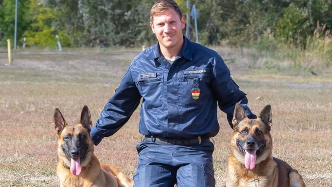 Szegedi kutyás rendőr páros ért el világbajnoki sikert +fotók