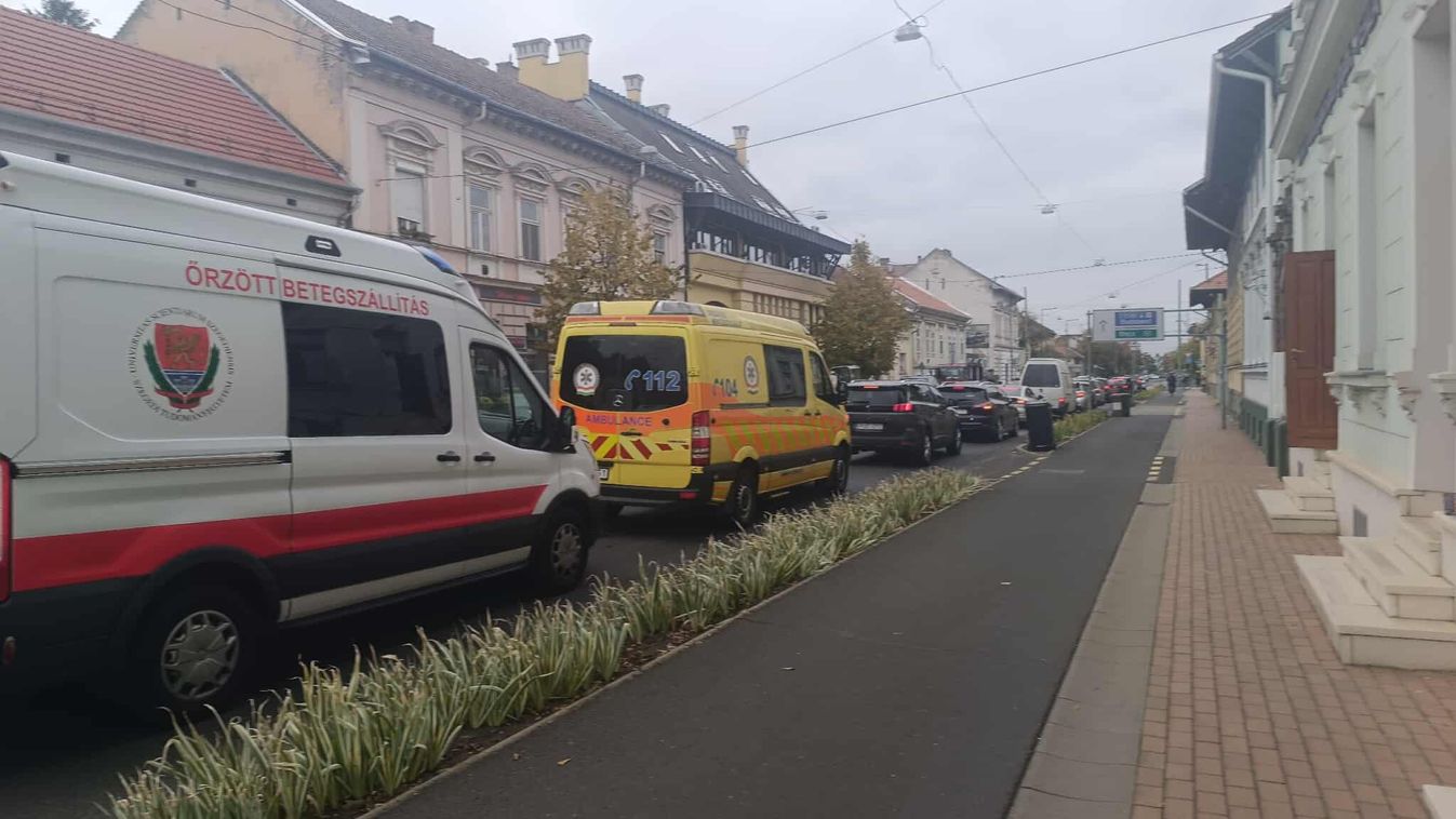 Óriási dugó bénítja Szegedet: a belváros egy része elesett
