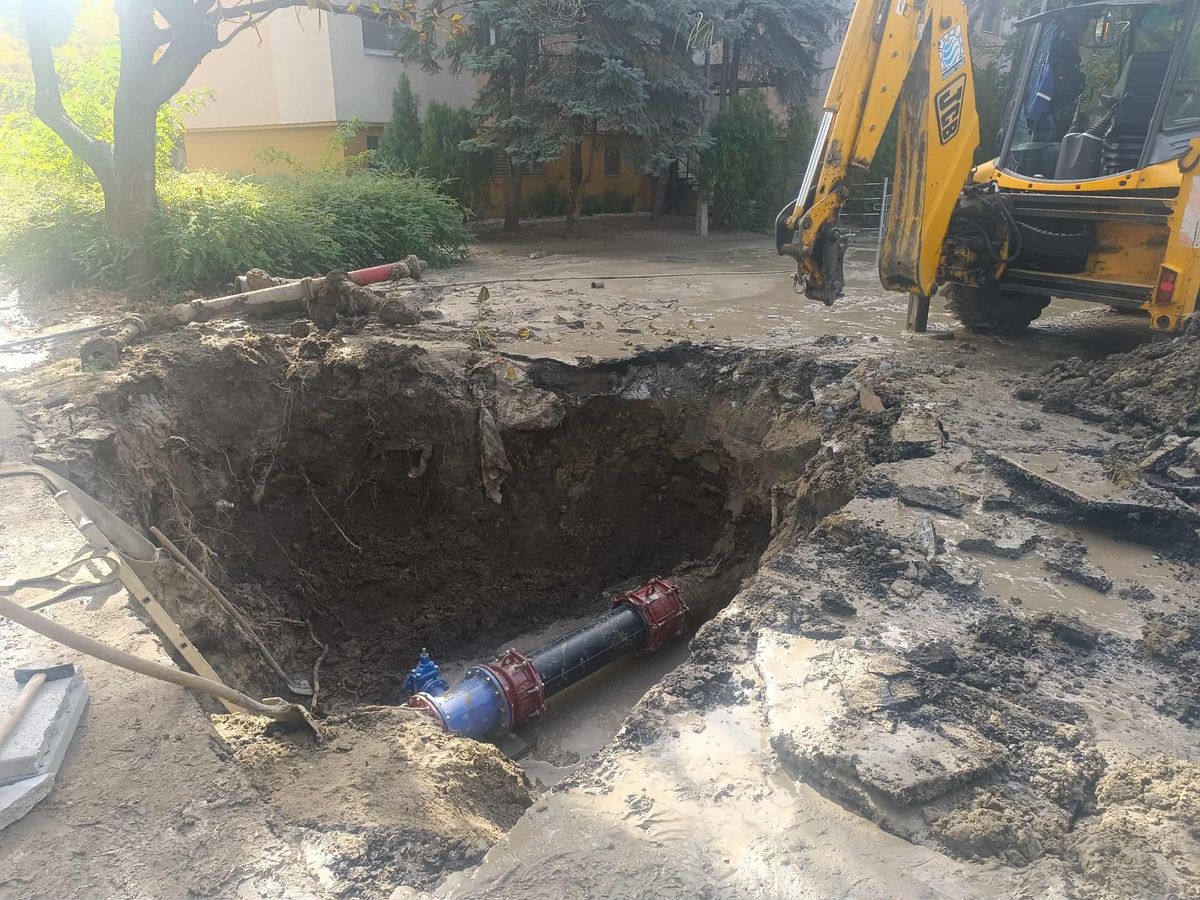 Hatalmas csőtörés Szegeden