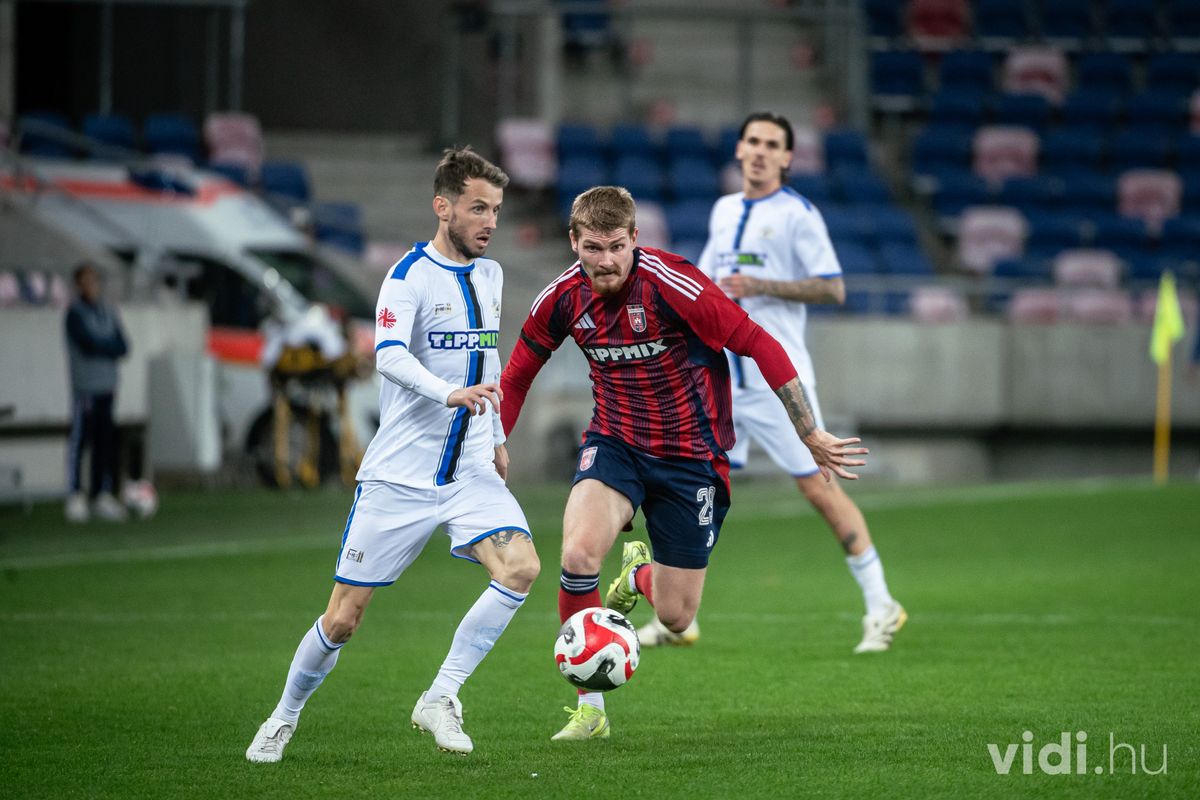 Cserékkel is próbálkozott a Szeged-Csanád GA, nem jött meg a lendület. (Fotó: Videoton FC Fehérvár)