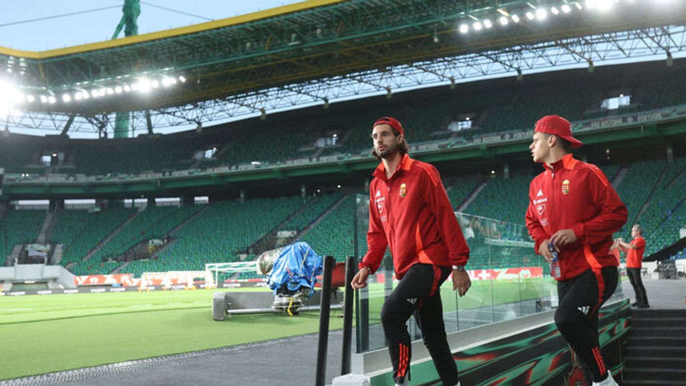 A portugál meccs előtt Szoboszlai poénja után Kerkez nevetésétől volt hangos a stadion +video