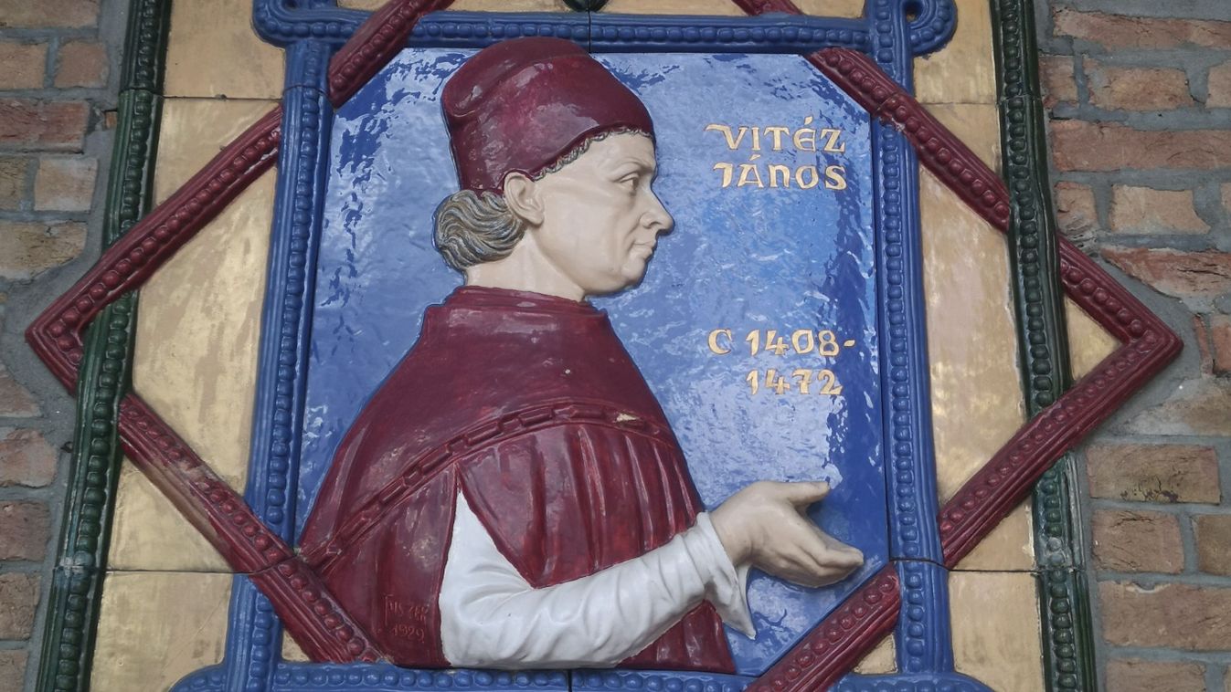 Dóm téri Pantheon: Vitéz János Mátyás király nevelője