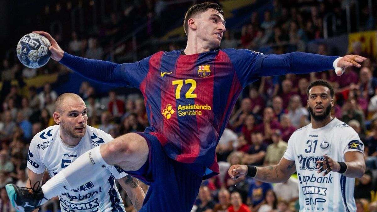 Fabregas volt a Barca legeredményesebbje. Az ex-veszprémi beálló hat gólt szerzett. (Fotó: FC Barcelona Handbol)