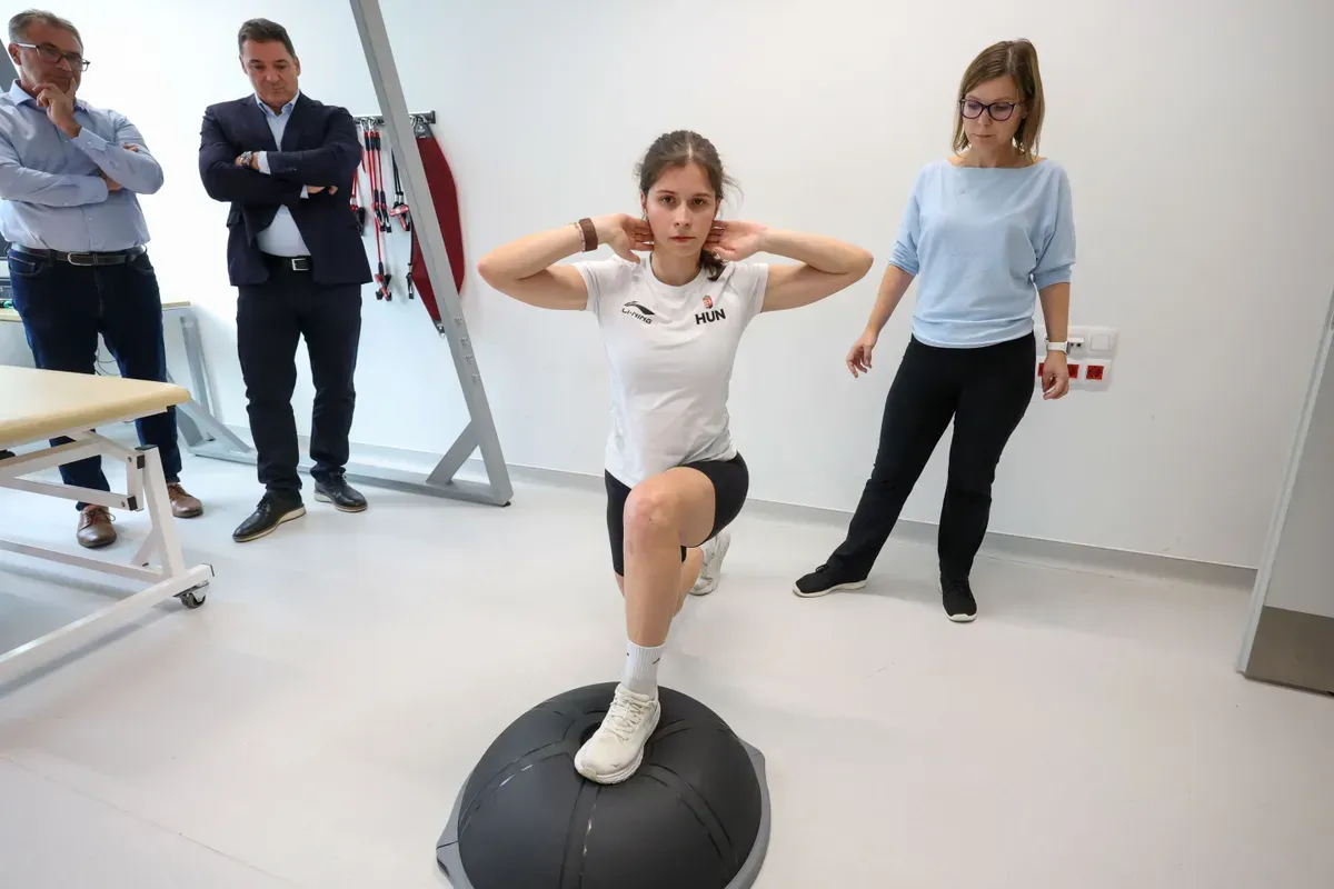 Jászapáti Petra igyekszik elfogadni, ami történt. (Fotó: Török Attila/Nemzeti Sport)