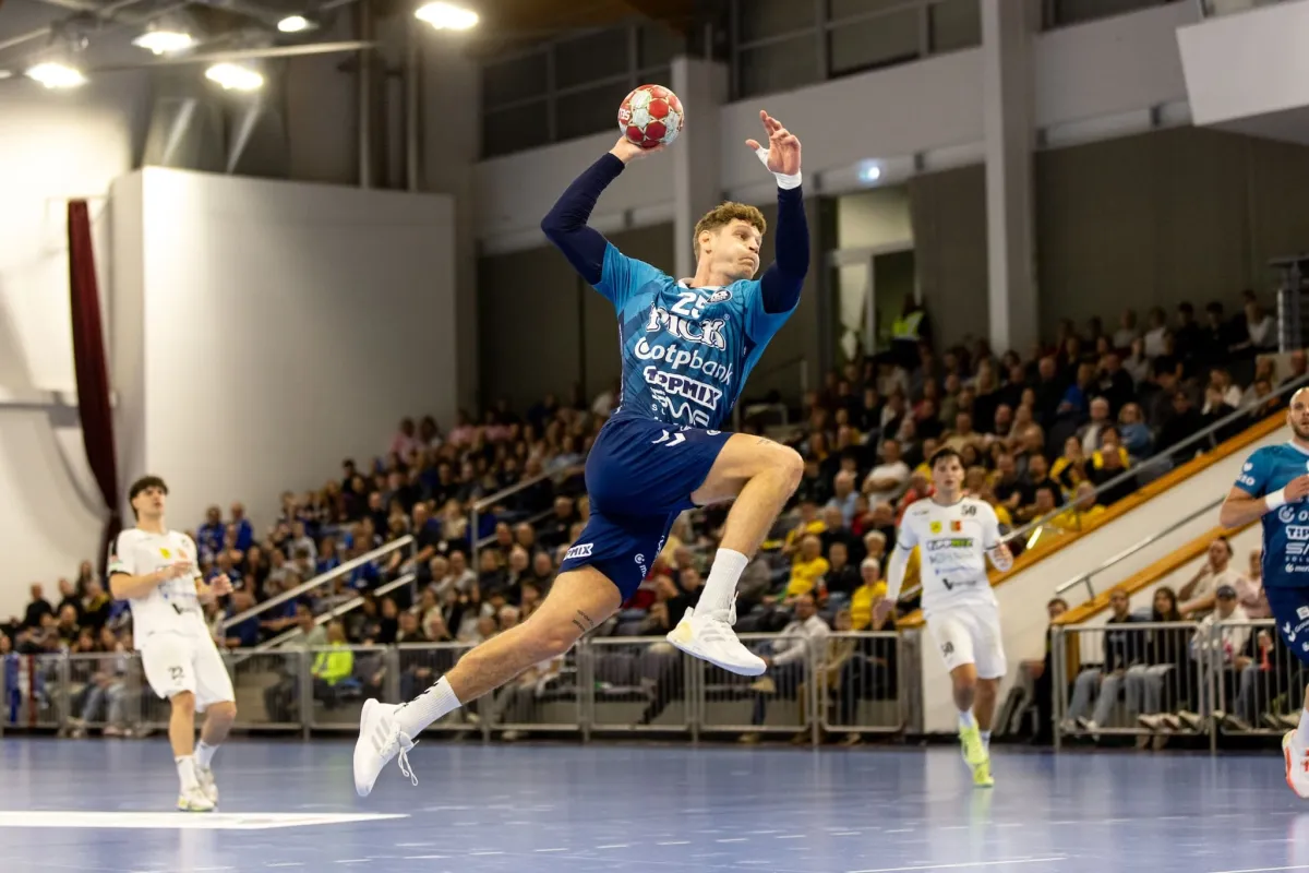 Sebastian Frimmel öt góllal zárt Balatonfüreden. (Fotó: Sólya Eliza)