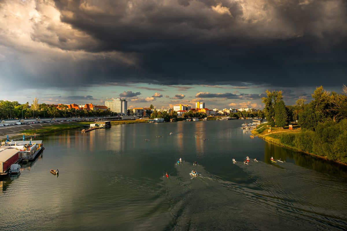 Ritka égi jelenség Szeged felett