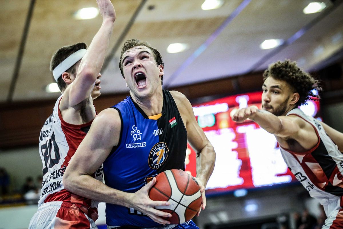 Huszonnégy ponttal kapott ki végül az SZTE-Szedeák. (Fotó: Bugány János/hunbasket.hu)