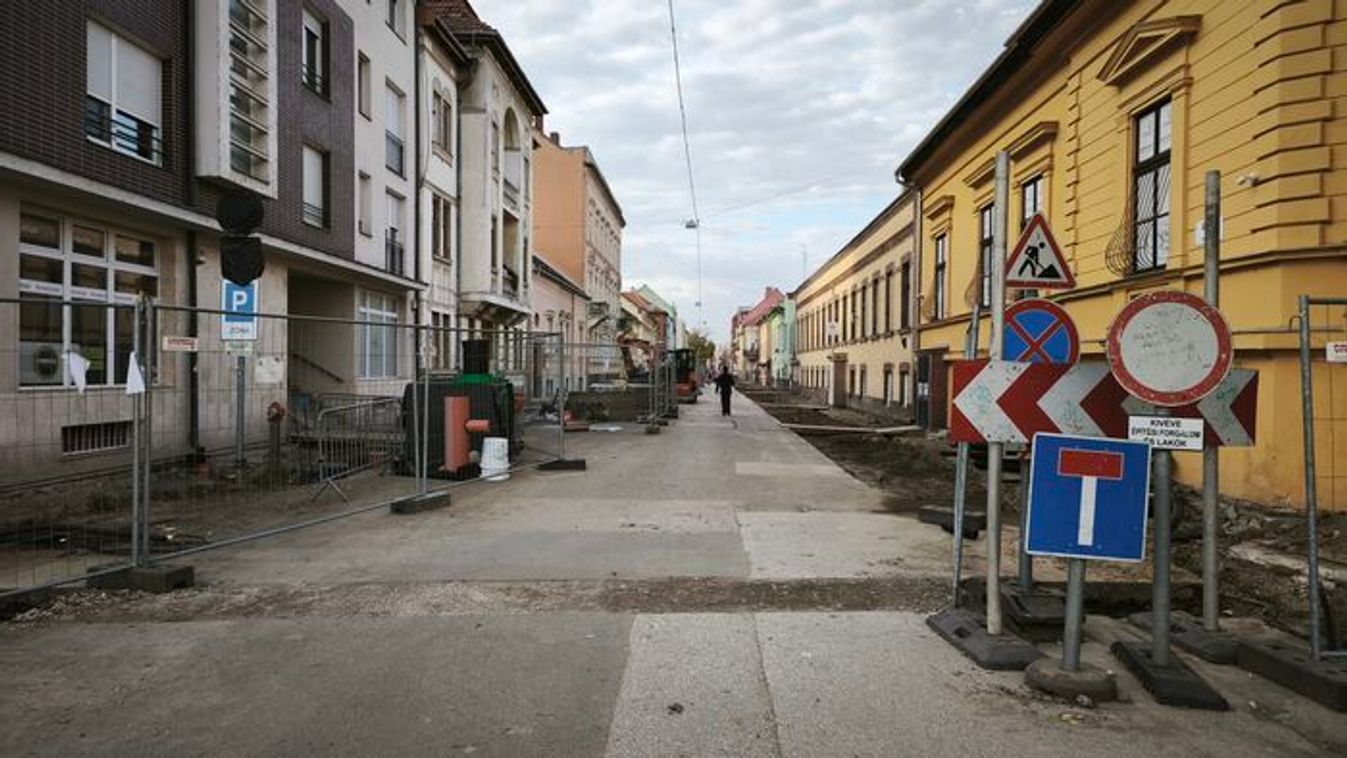 Mutatjuk, hogyan halad a Gogol utca felújítása +fotók +videó