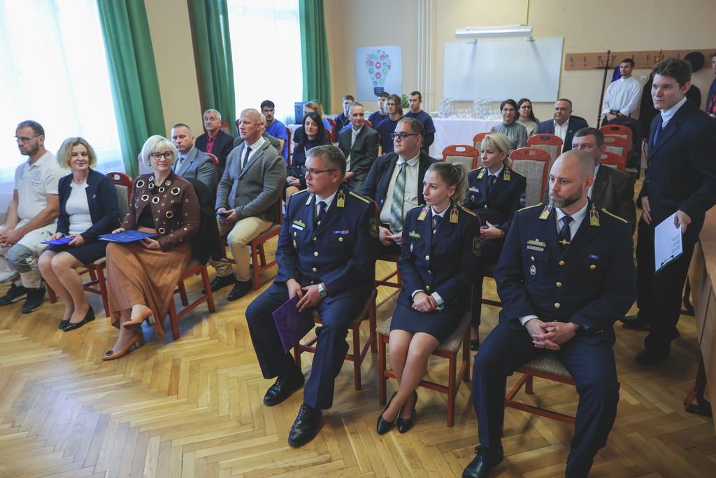 Szeged – 2025.11.04. Mintazárka átadó a Csonka János Technikumban, ahol gyakorolhatnak a diákok. 
Képen: 
Fotó: Karnok Csaba (KC) – Délmagyarország (DM)