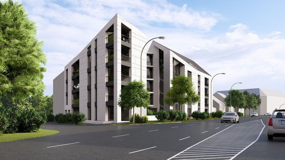 Így nézhet ki a Berlini körút sarkán épülő társasház. (Forrás: Magyar Optimum)