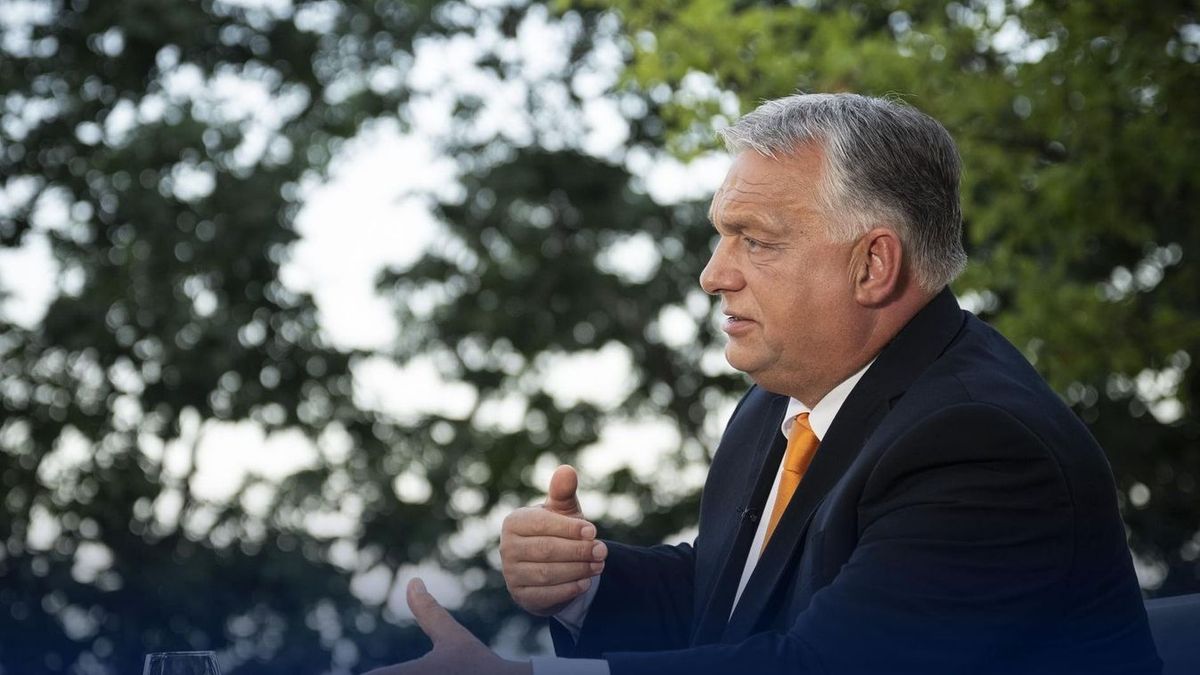 Orbán Viktor élesen bírálta Brüsszel legújabb terveit. Magyarország nem fogja finanszírozni Ukrajna 400 milliárd dolláros újjáépítését. (Fotó: MTI)