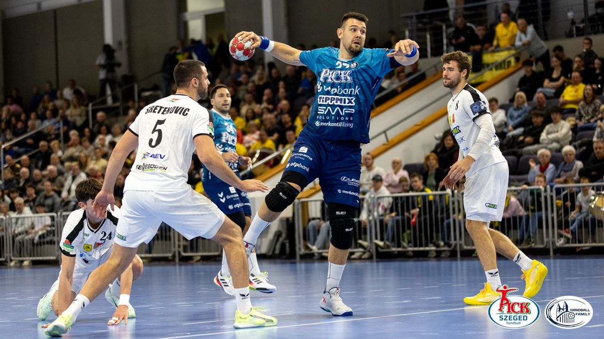 A Veszprém után a Komló vár a Pick Szegedre a bajnokságban. (Fotó: Sólya Eliza)
