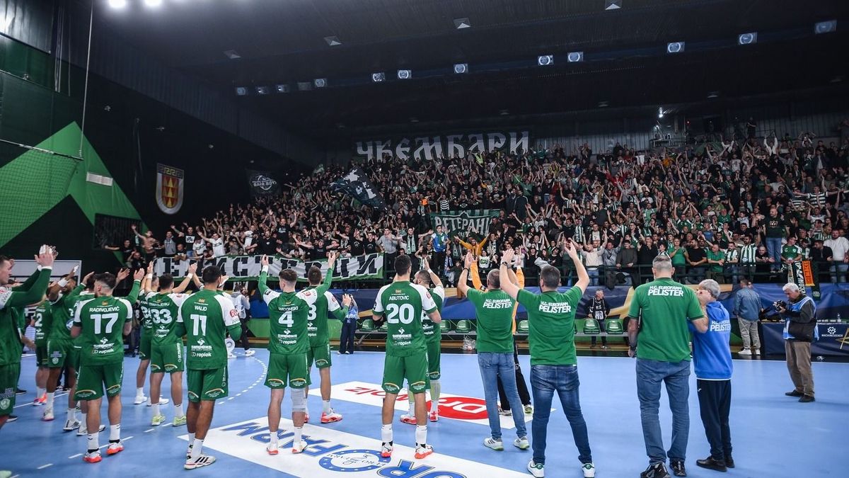 Őrületes hangulat volt ismét a Boro Curlevski sportcsarnokban. (Fotó: Eurofarm Pelister)