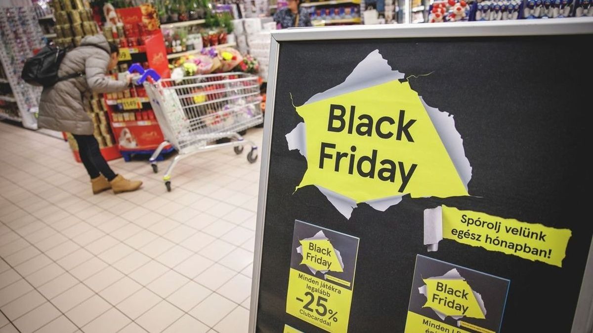 Magyarországon a Black Friday sokkal inkább maraton mint sprint. (Fotó: Magyar Nemzet)
