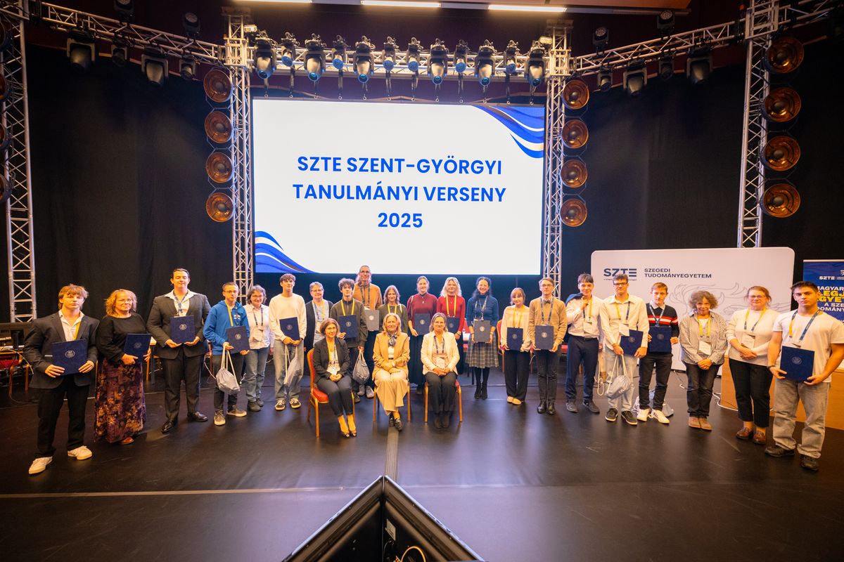 Kiemelkedő hazai és határon túli csapatok folytattak tudományos versenyt Szegeden