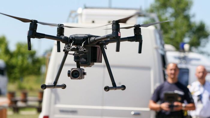 Szabályos gyalogátkelés: drónnal ellenőriztek Szegeden +videó