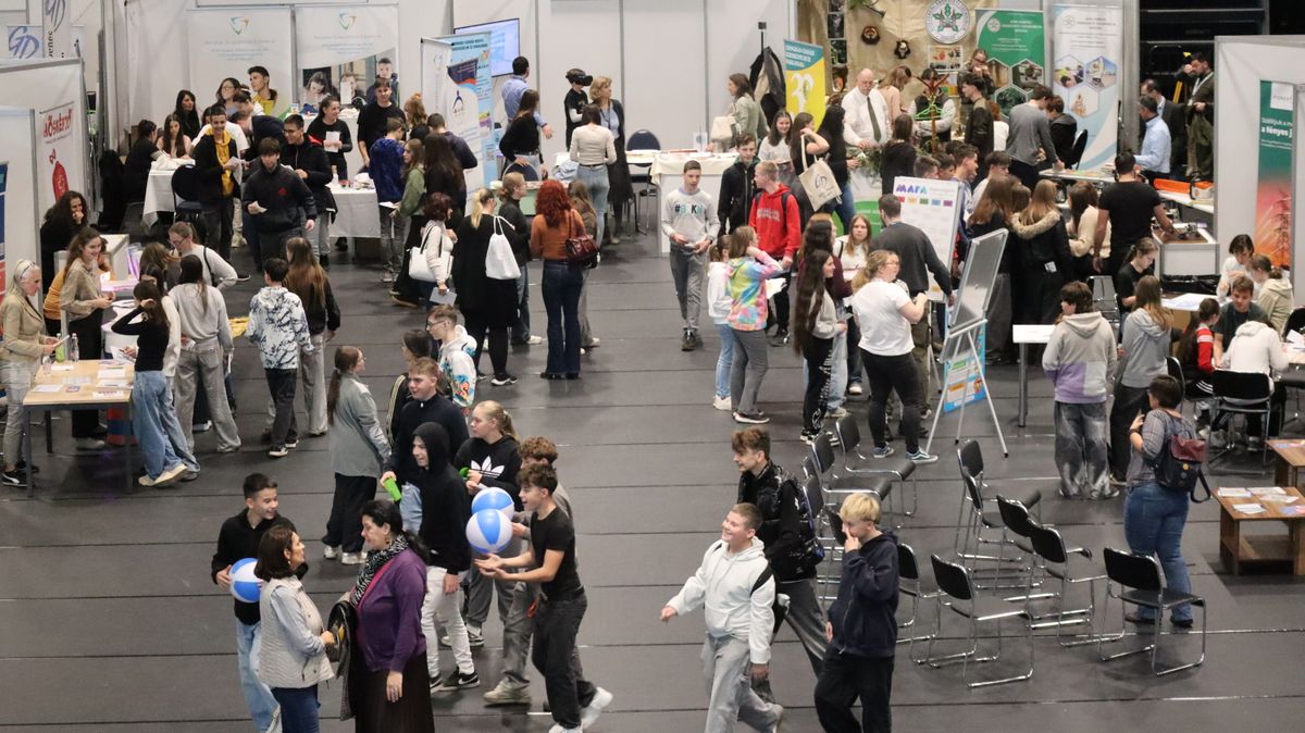 Műszaki pályaválasztó fesztivált rendeztek Szegeden. (Fotó: Tóth Norbert)