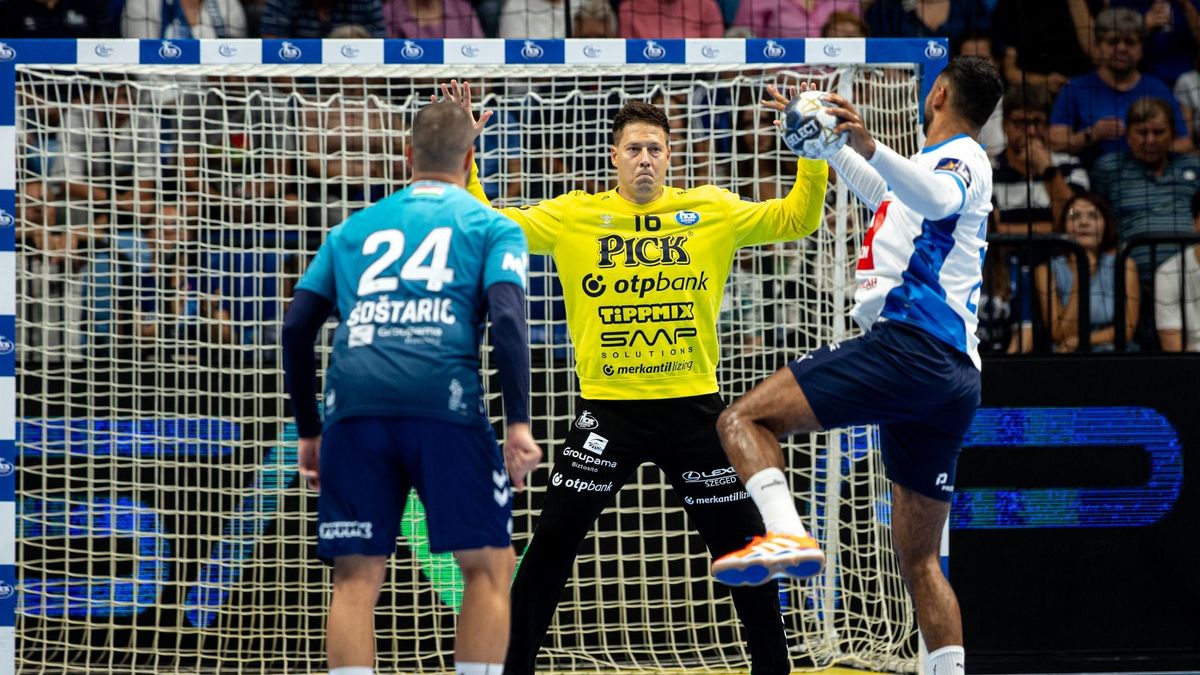 Hogy mit jelent Mikler Roland számára a Szeged-Veszprém párharc? Mindent. (Fotó: Sólya Eliza)