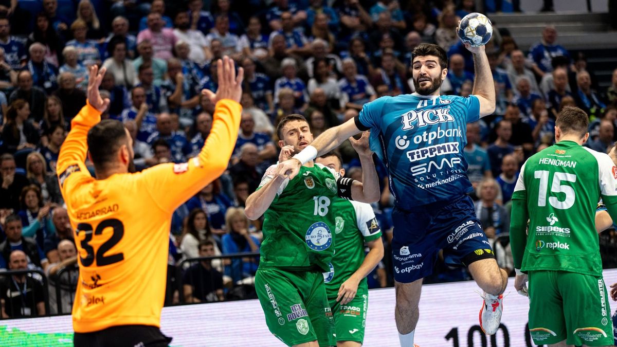 Megállíthatatlan volt csütörtök este a Pick Szeged. (Fotó: Sólya Eliza)