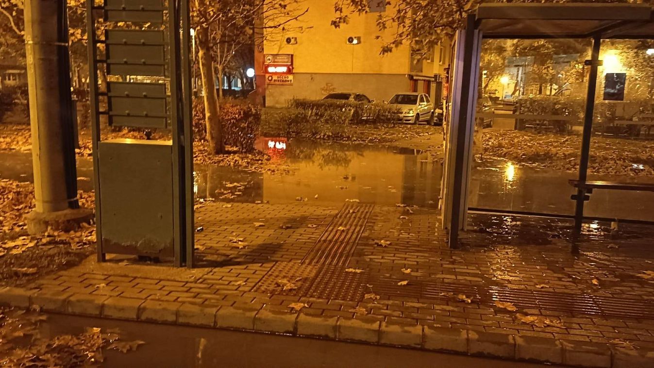 Ismét éjszakai csőtörés áztatta el Szegedet