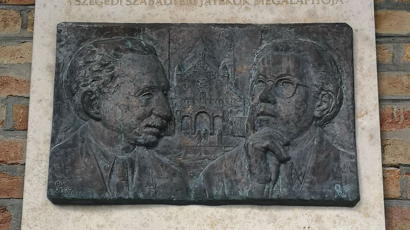 Dóm téri Pantheon: közös alkotáson Hont Ferenc és Buday György