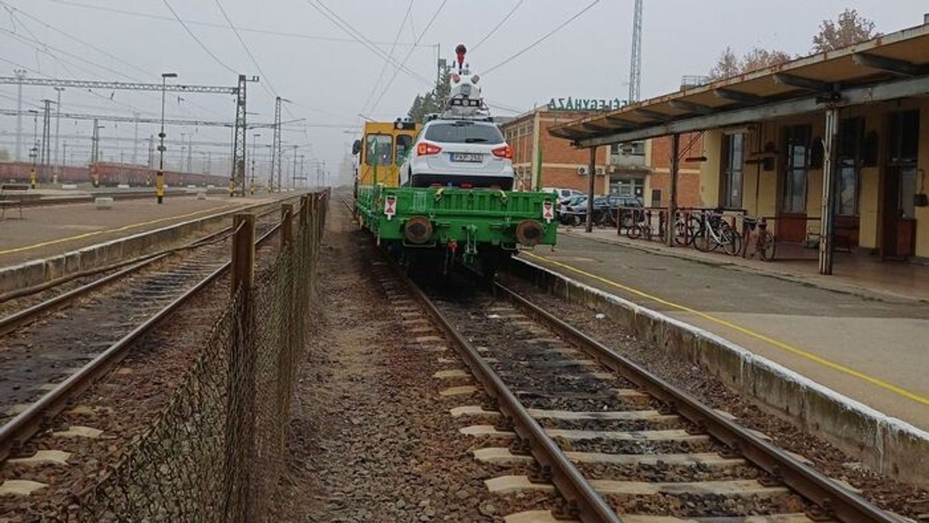 Ilyen járművet se gyakran látni a szegedi vasúton